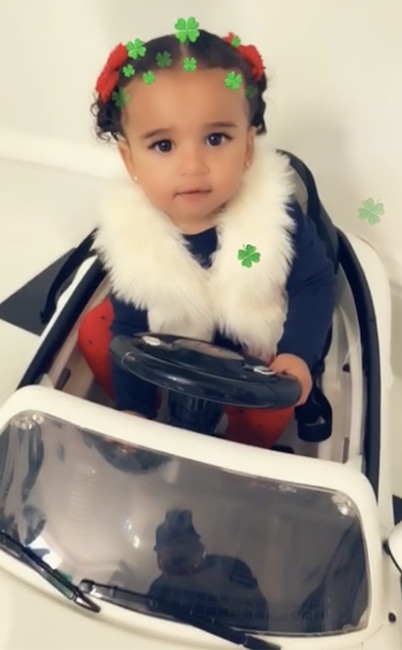 Dream Kardashian, Rob Kardashian, Daughter, St Patrick's Day